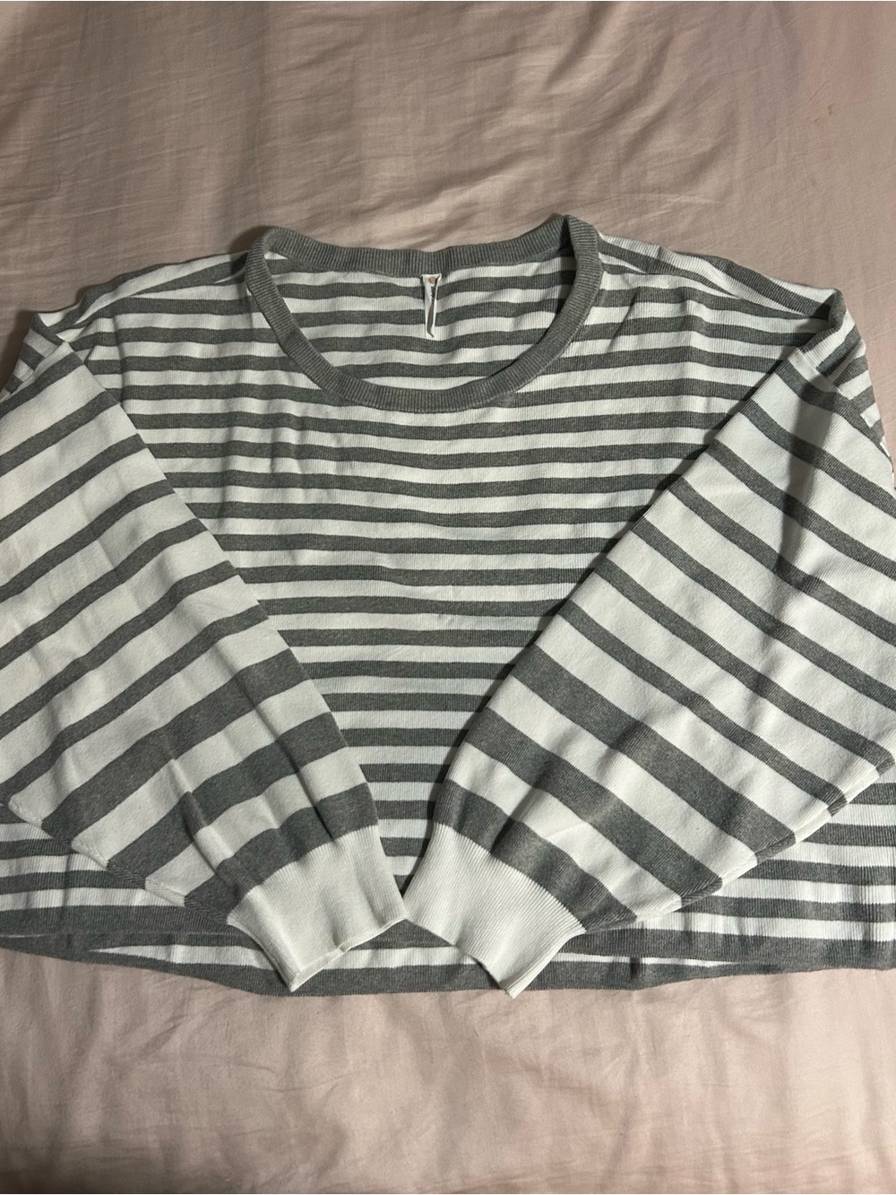 Daily Practice by Anthropologie Long-Sleeve Striped Sweater Size 3X